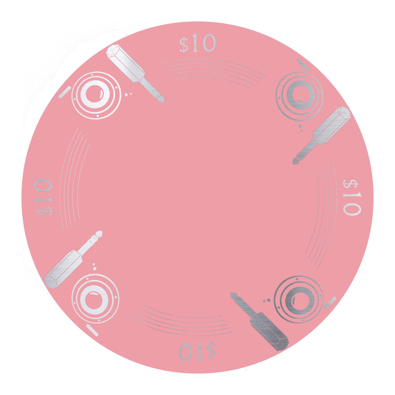 PokerChip $10, 2015 by Francois Domain