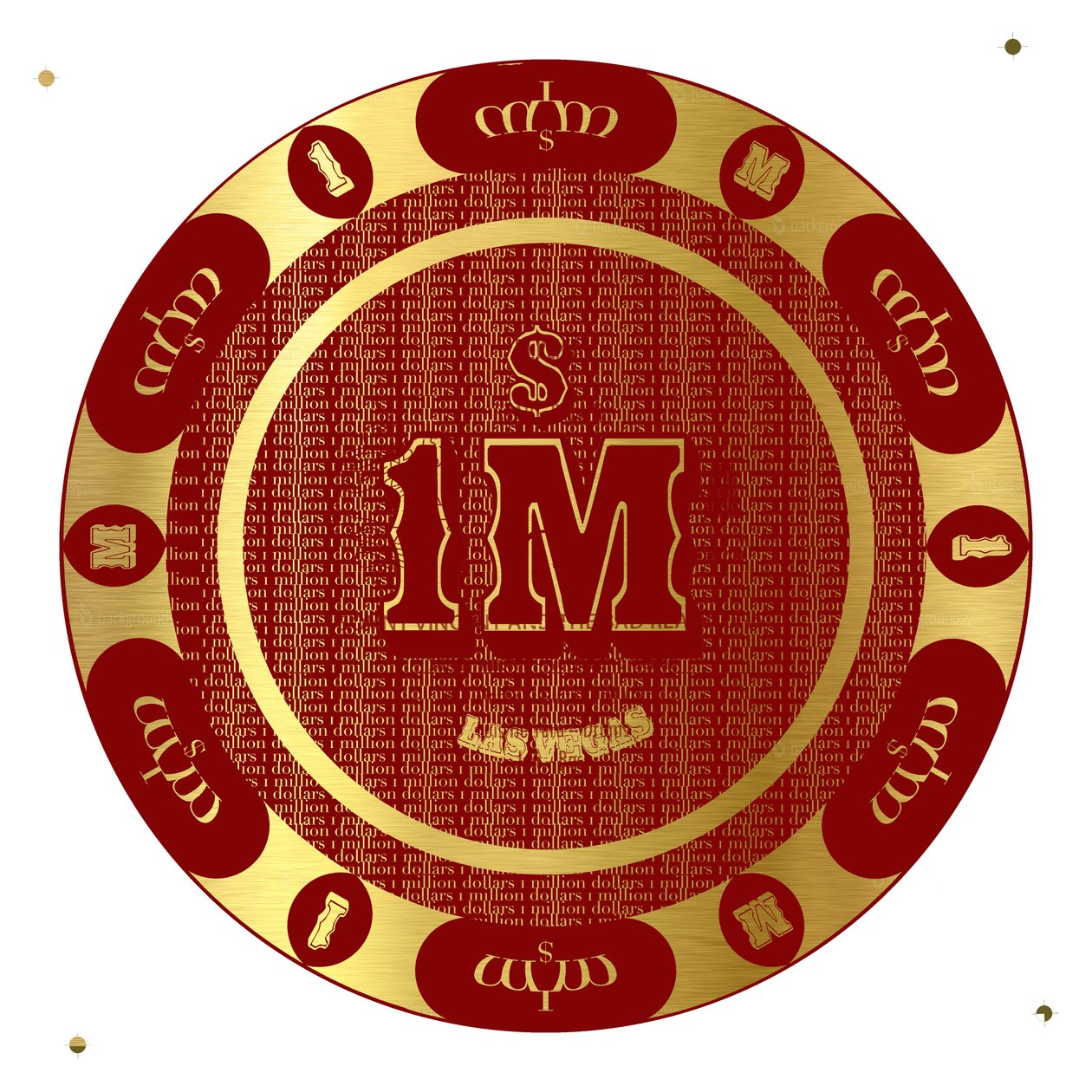 PokerChip 1M, 2015 by Francois Domain