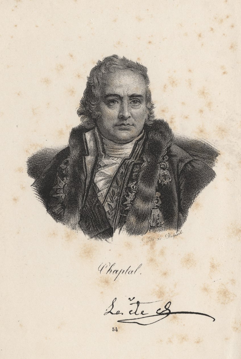 Chaptal, 1830 by Francois Seraphin Delpech
