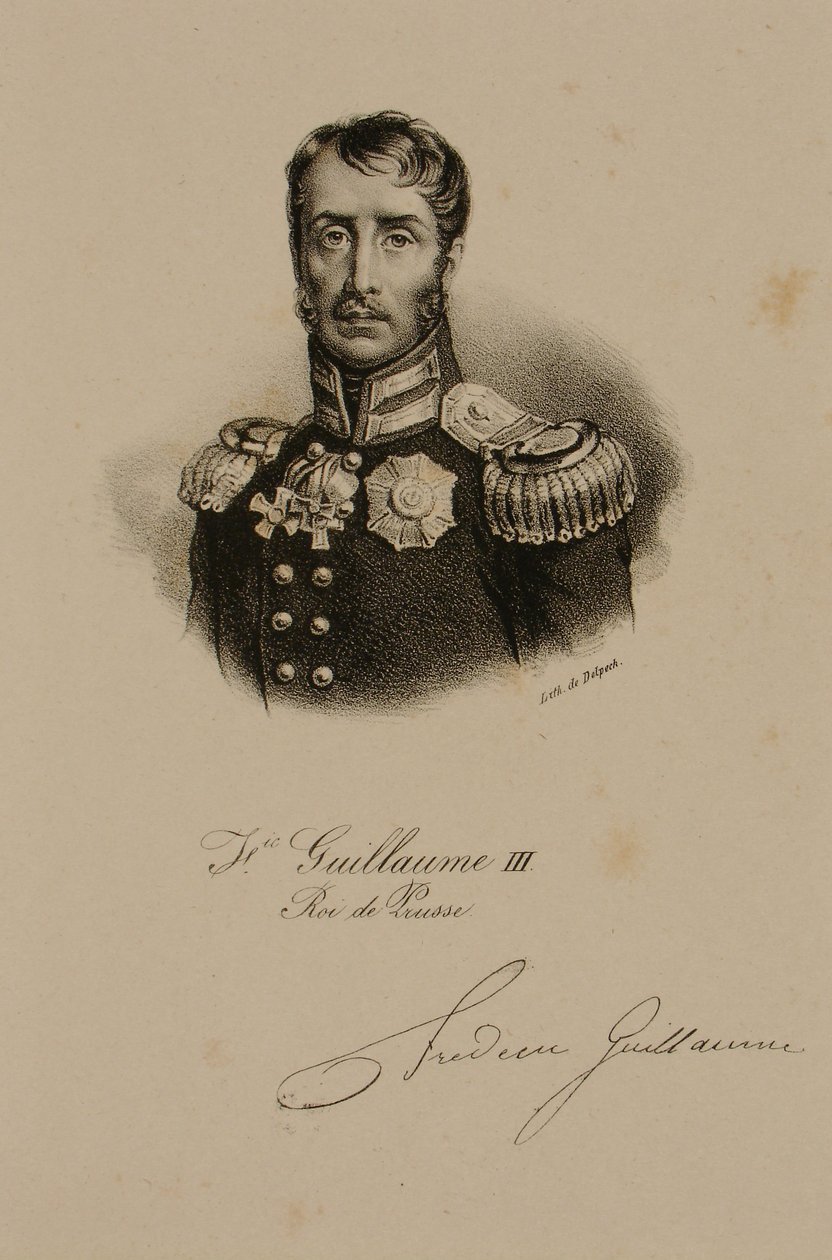 Frederic William III, King of Prussia by Francois Seraphin Delpech