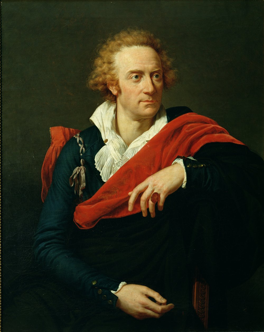 Portrait of Vittorio Alfieri by Francois Xavier Fabre