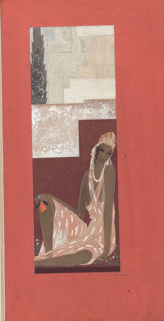 The Song of Solomon, with Lacquer by Jean Dunand by Francois-Louis (after) Schmied