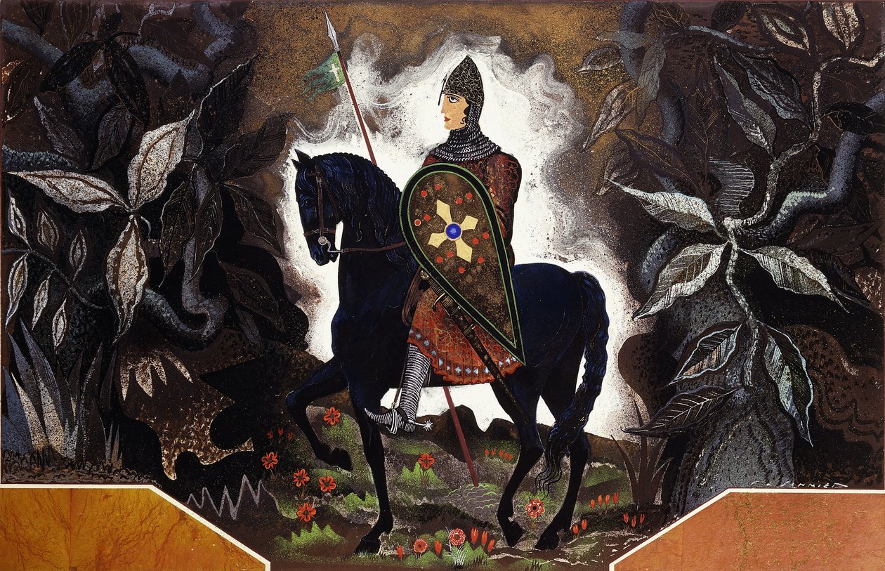 Le Chevalier Normand, c.1932 by Francois-Louis Schmied