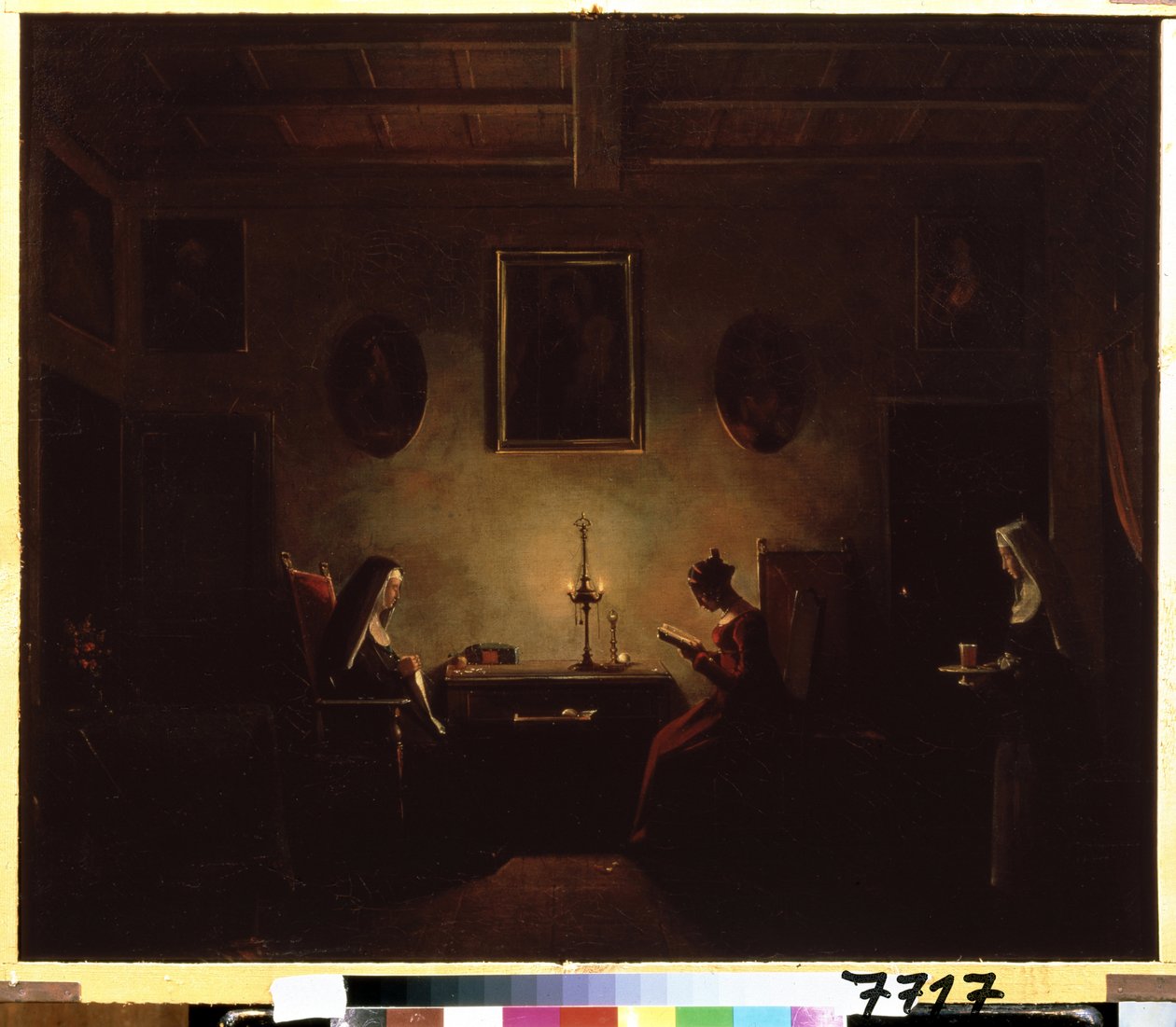 Interior by Francois Marius Granet
