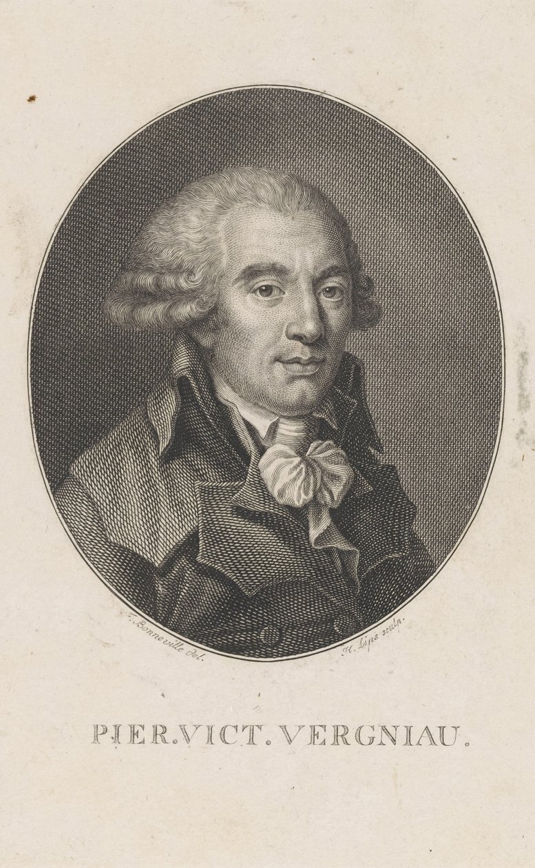 Pierre Victurnien Vergniaud by Francois Bonneville