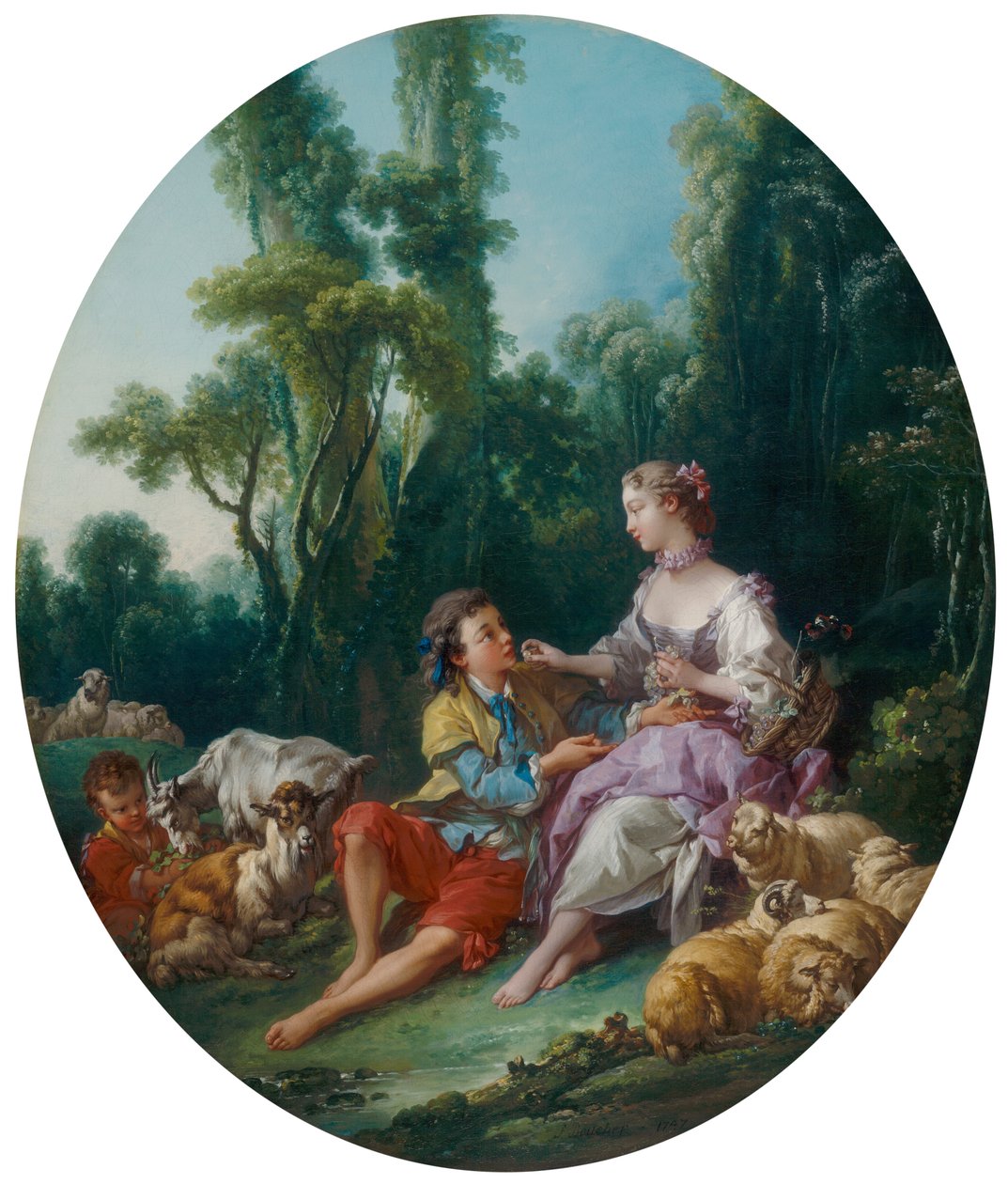 Are They Thinking about the Grape? by François Boucher