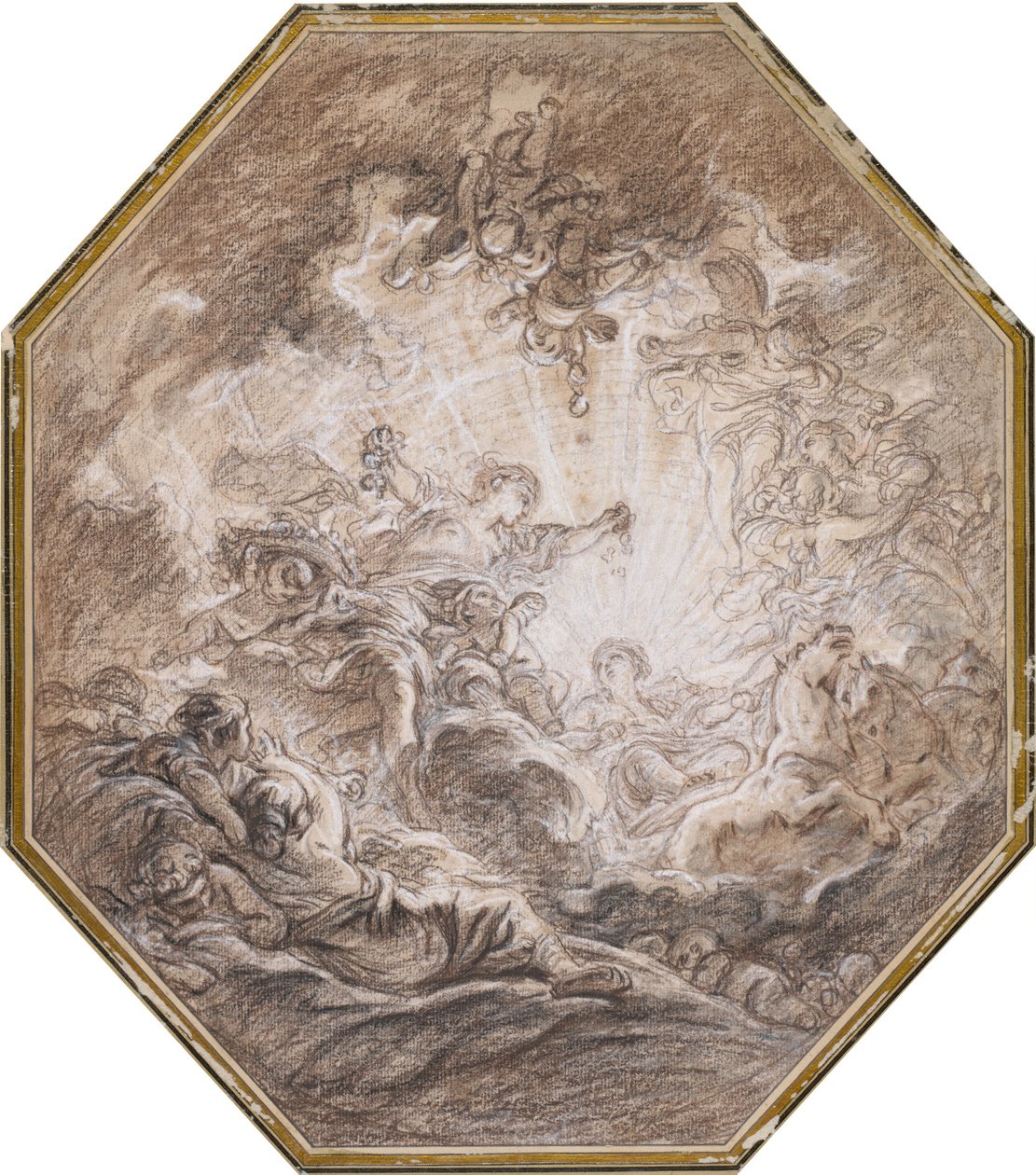 Aurora Heralding the Arrival of the Morning Sun, c.1765 by Francois Boucher