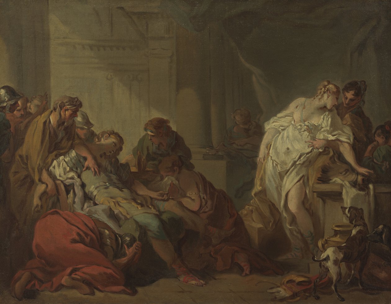 Death of Meleager by François Boucher