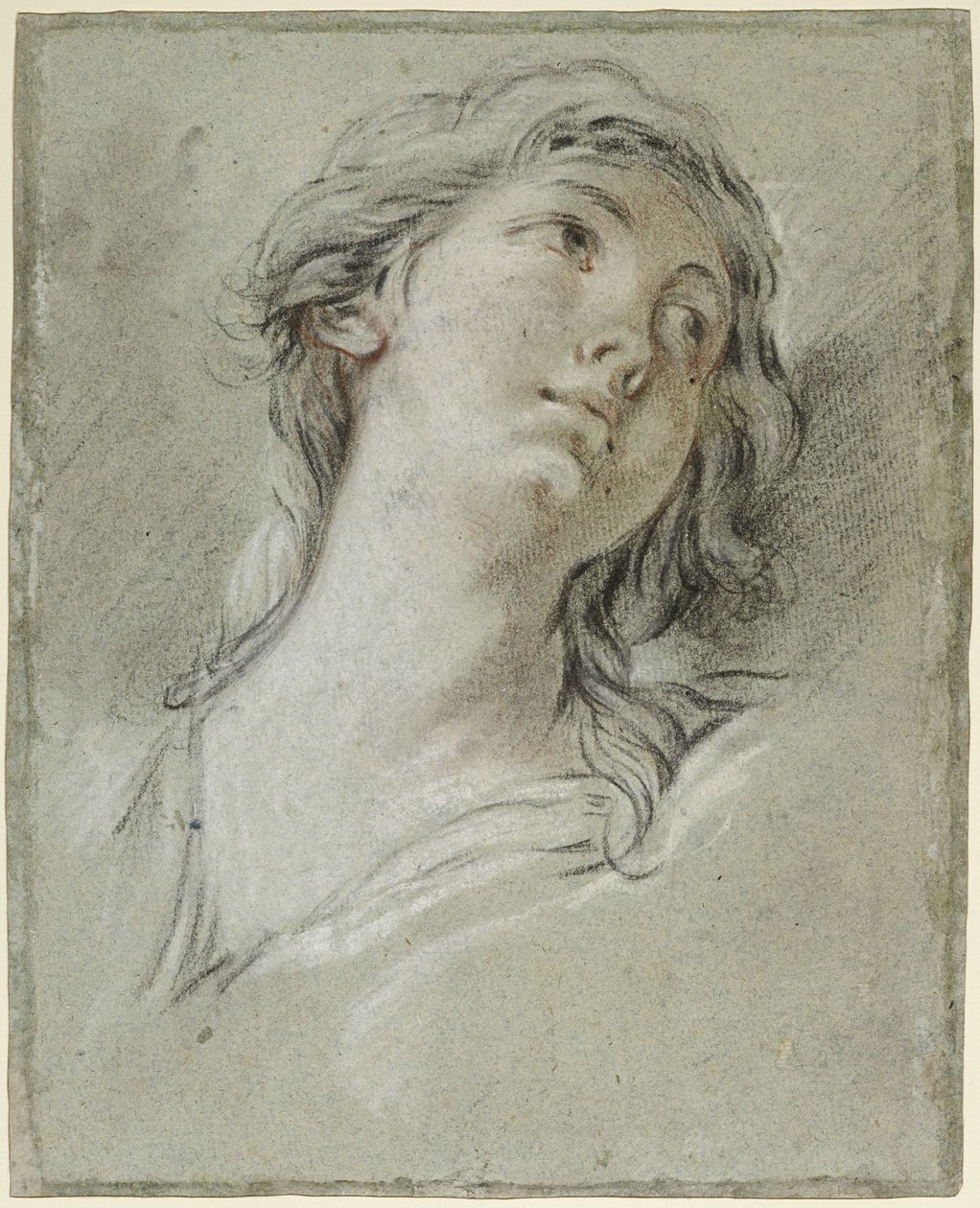 Female Head by François Boucher