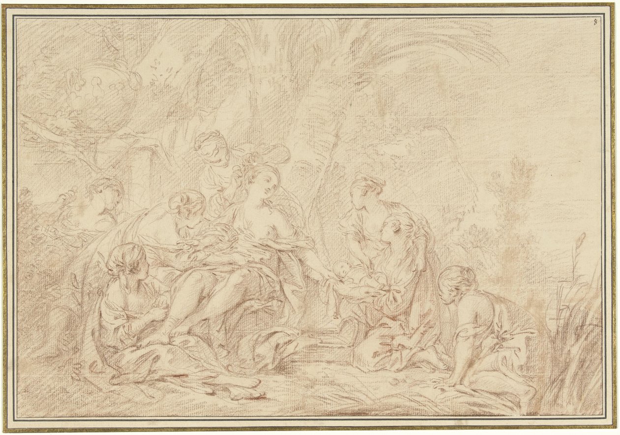 The Finding of Moses by François Boucher
