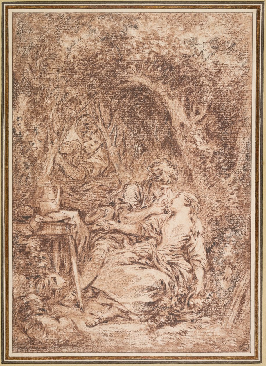 Lovers Surprised by François Boucher