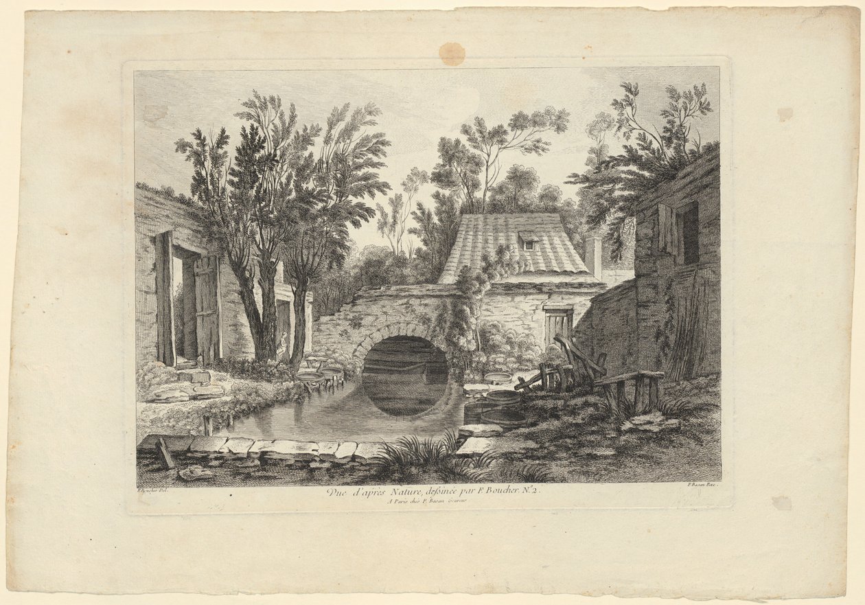 Nature Study after François Boucher (No. 2) by François Boucher
