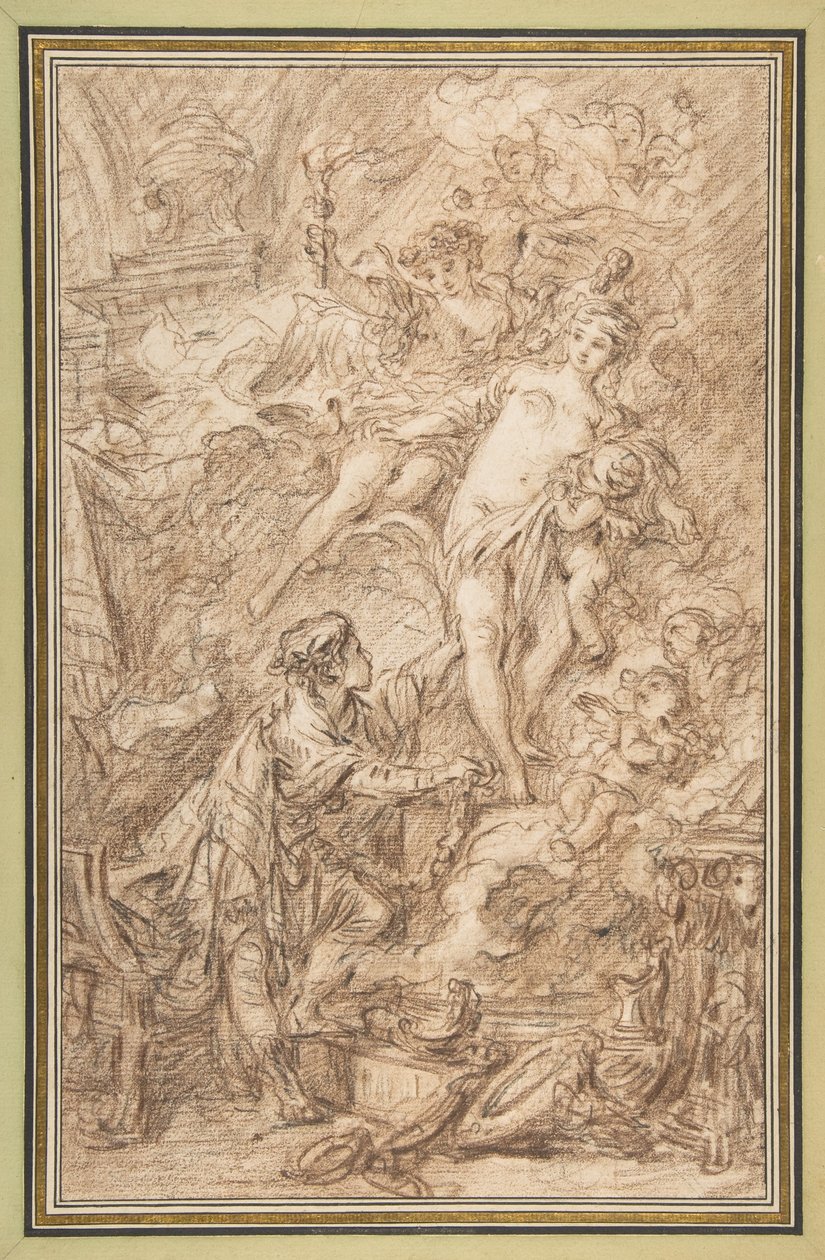 Pygmalion and Galatea by François Boucher