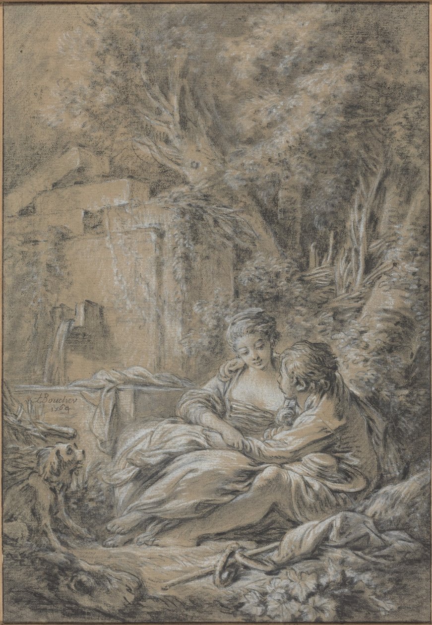 Tête-à-tête by François Boucher