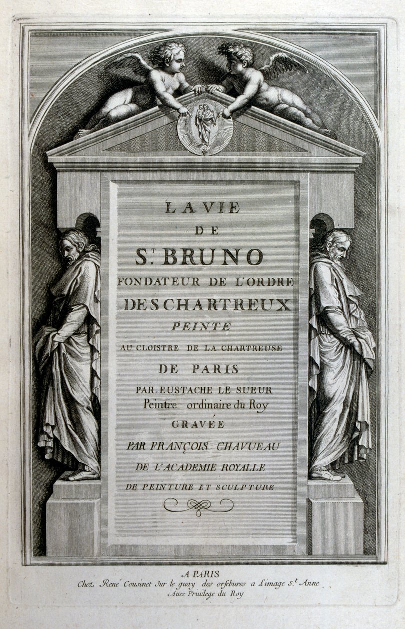 Engraving by Francois Chauveau 1680 