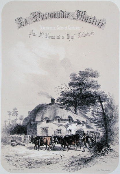 Frontispiece of the Chapter on the Orne Region of Normandy, from 