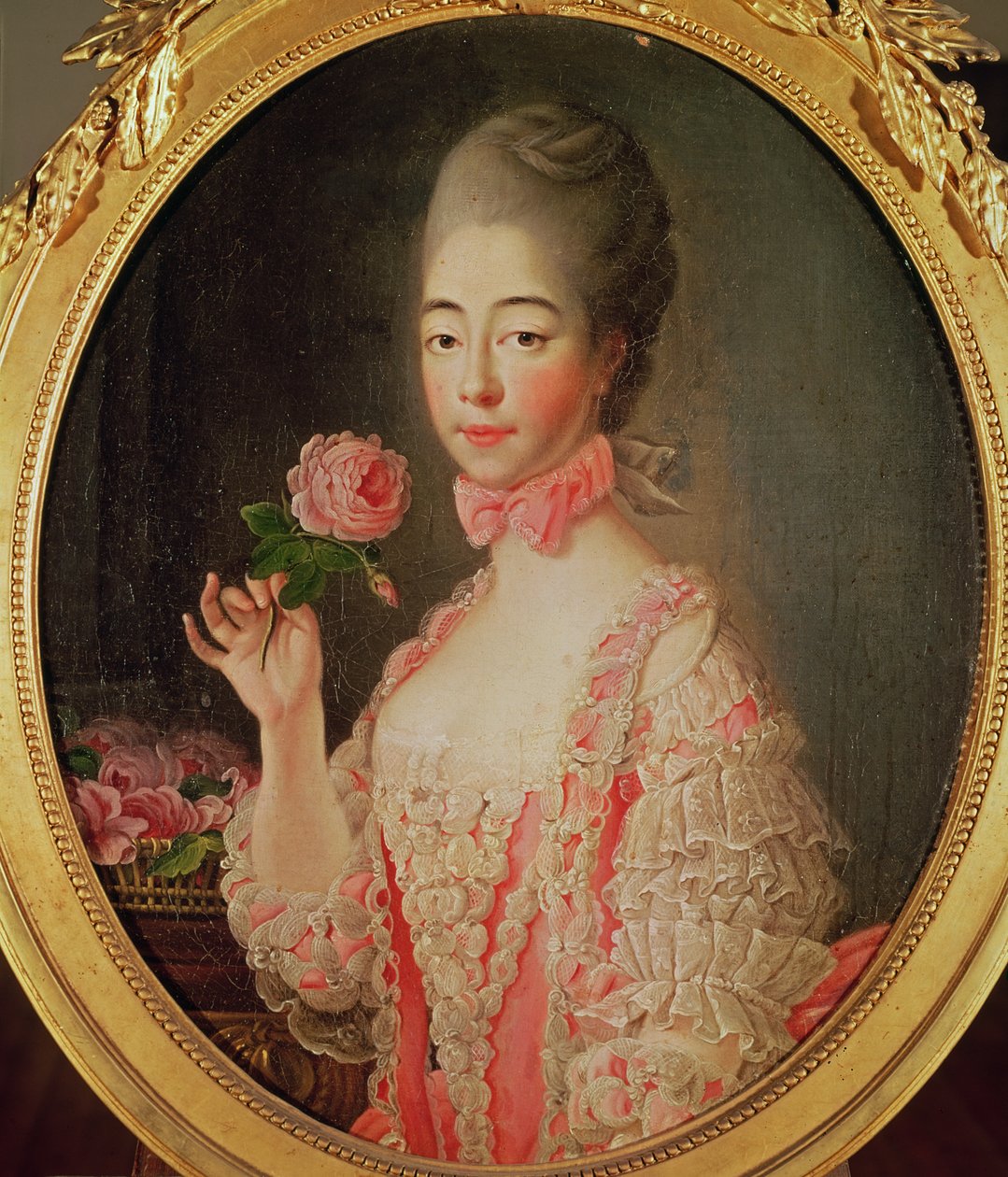 Marie-Josephine Louise de Savoie, Comtesse de Provence by Francois Hubert Drouais