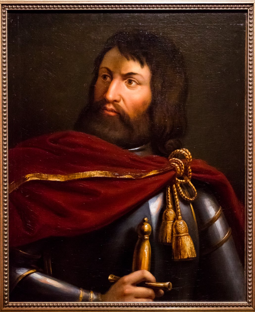 Simon de Montfort by Francois Louis Dejuinne