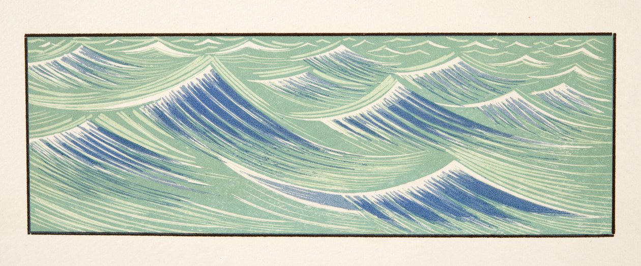 Graphic illustration from Prometheus Bound by Aeschylus, pub. 1941 by Francois Louis Schmied