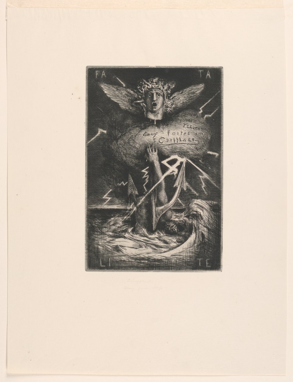 Title Page for "Douze eaux-fortes" by Francois Nicolas Chifflart
