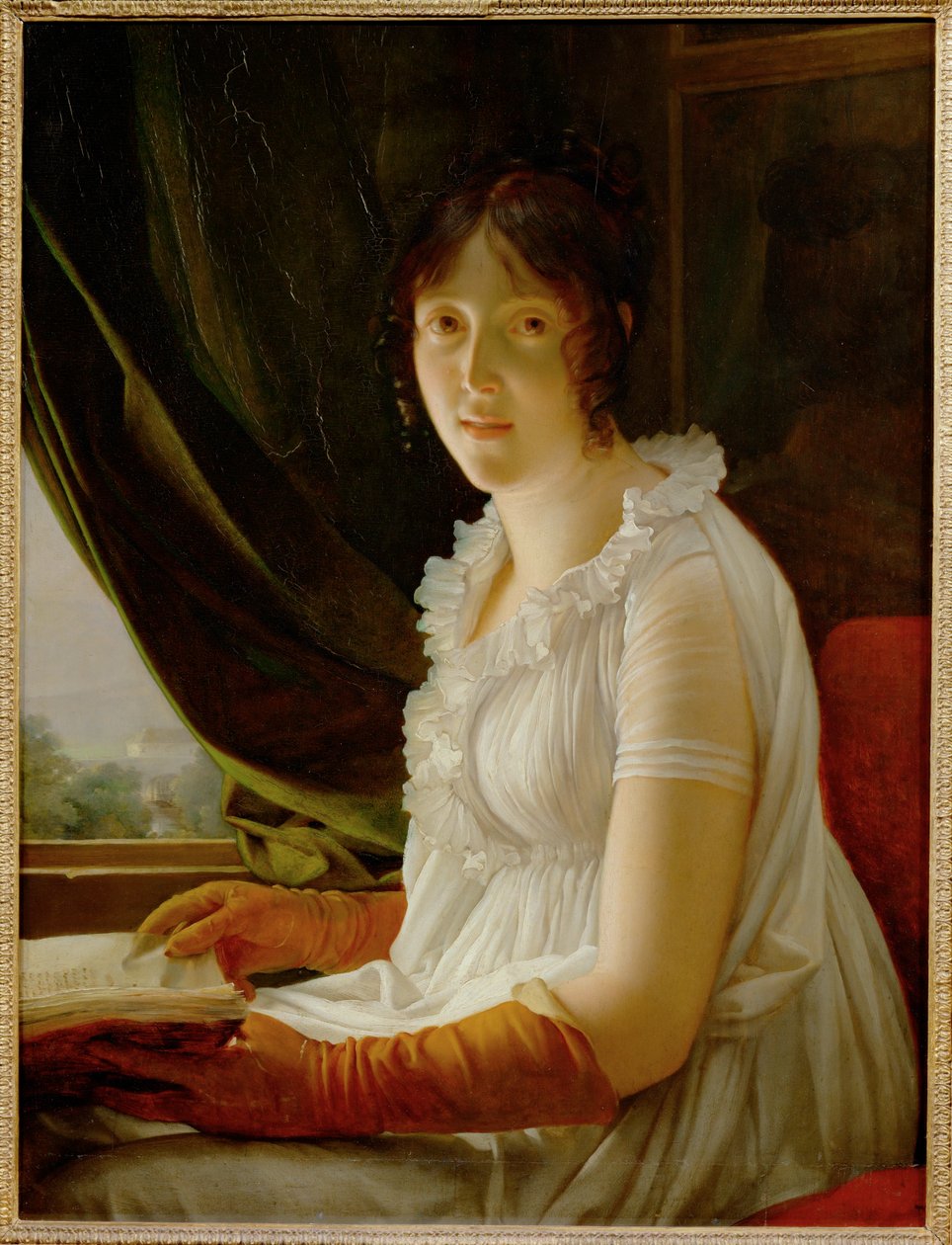Mme. Barbier-Valbonne, Marie Philippe Claude by Francois Pascal Simon Baron Gerard