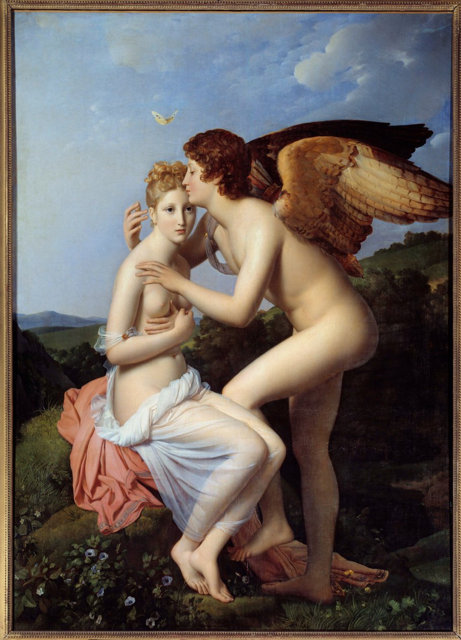 Psyche and Love by Baron François Pascal Simon Gérard