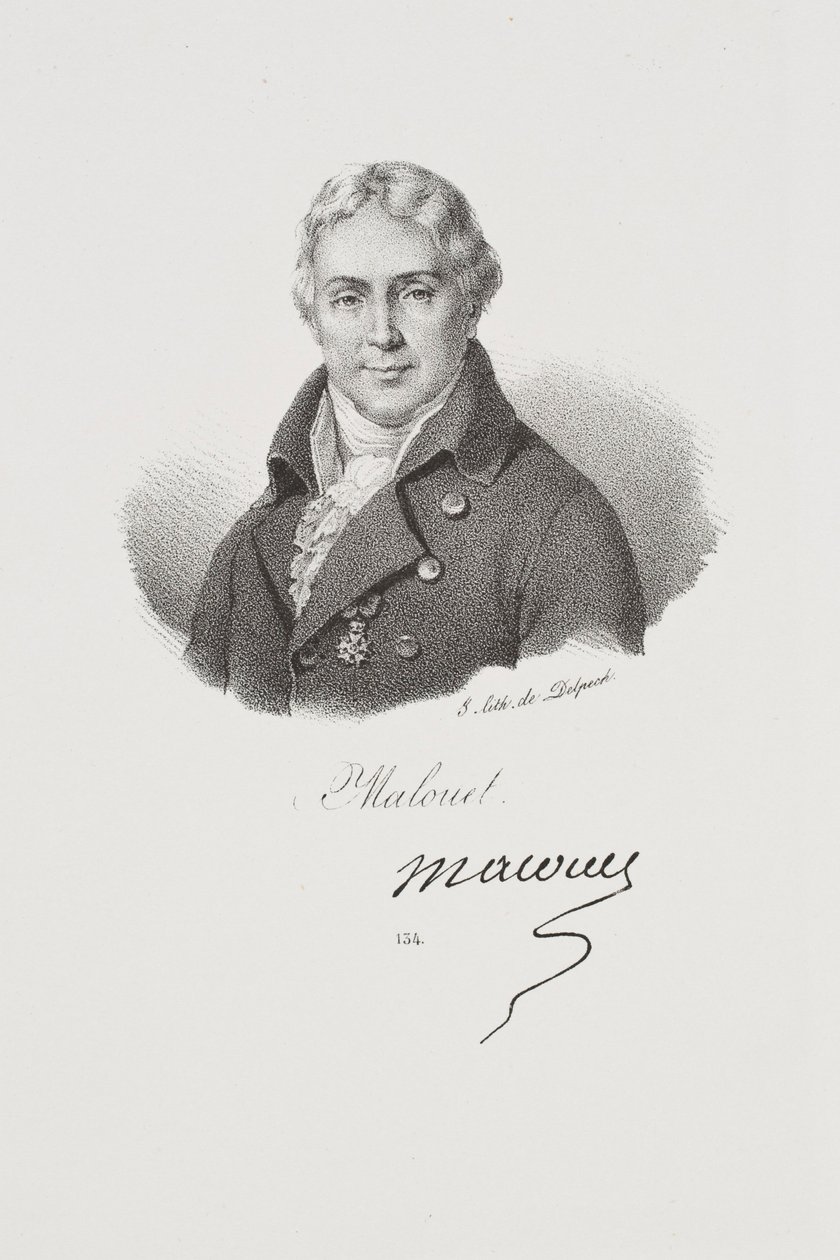 Portrait of Pierre-Victor Malouët by Francois Seraphin Delpech