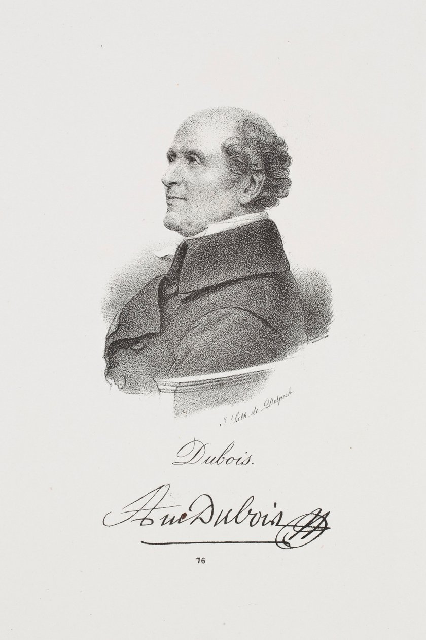Portrait of the Surgeon Antoine Dubois by Francois Seraphin Delpech