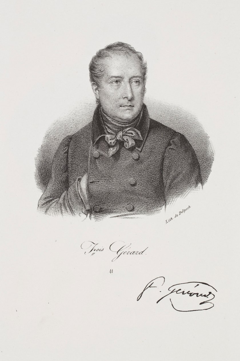 Portrait of the painter François Gérard by Francois Seraphin Delpech