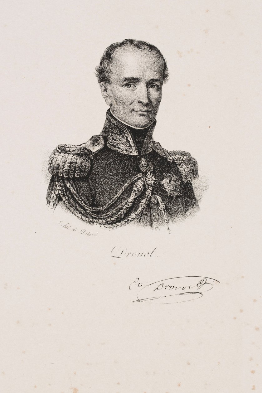 Portrait of General Antoine Drouot by Francois Seraphin Delpech