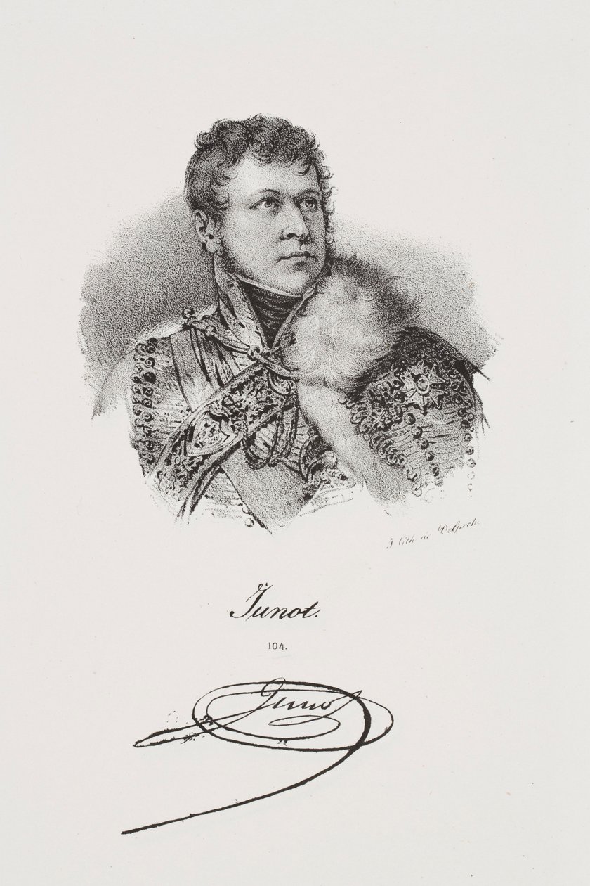 Portrait of General Jean-Andoche Junot by Francois Seraphin Delpech