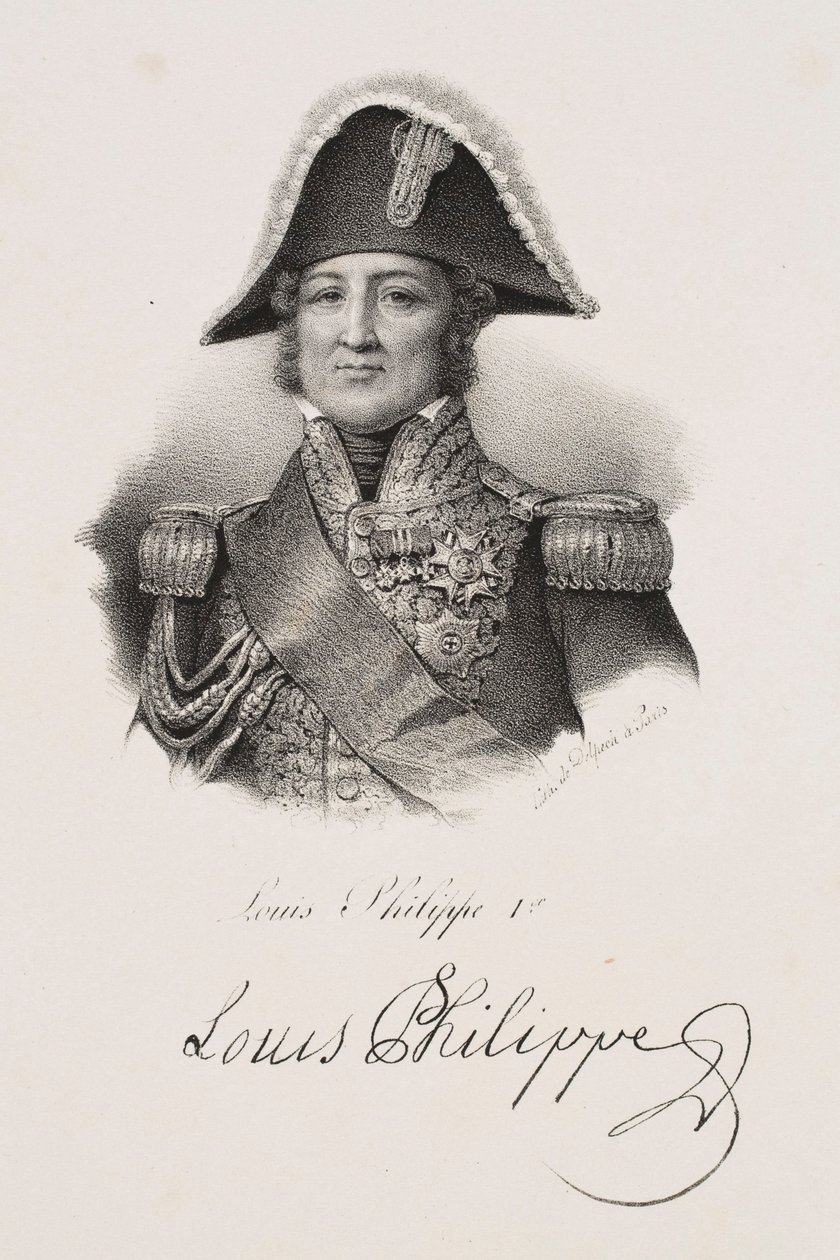 Portrait of King Louis-Philippe by Francois Seraphin Delpech