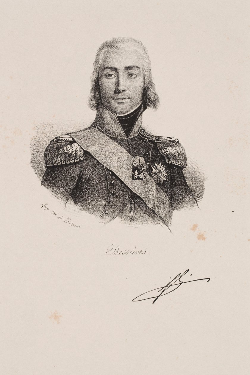 Portrait of Marshal Jean-Baptiste Bessières by Francois Seraphin Delpech