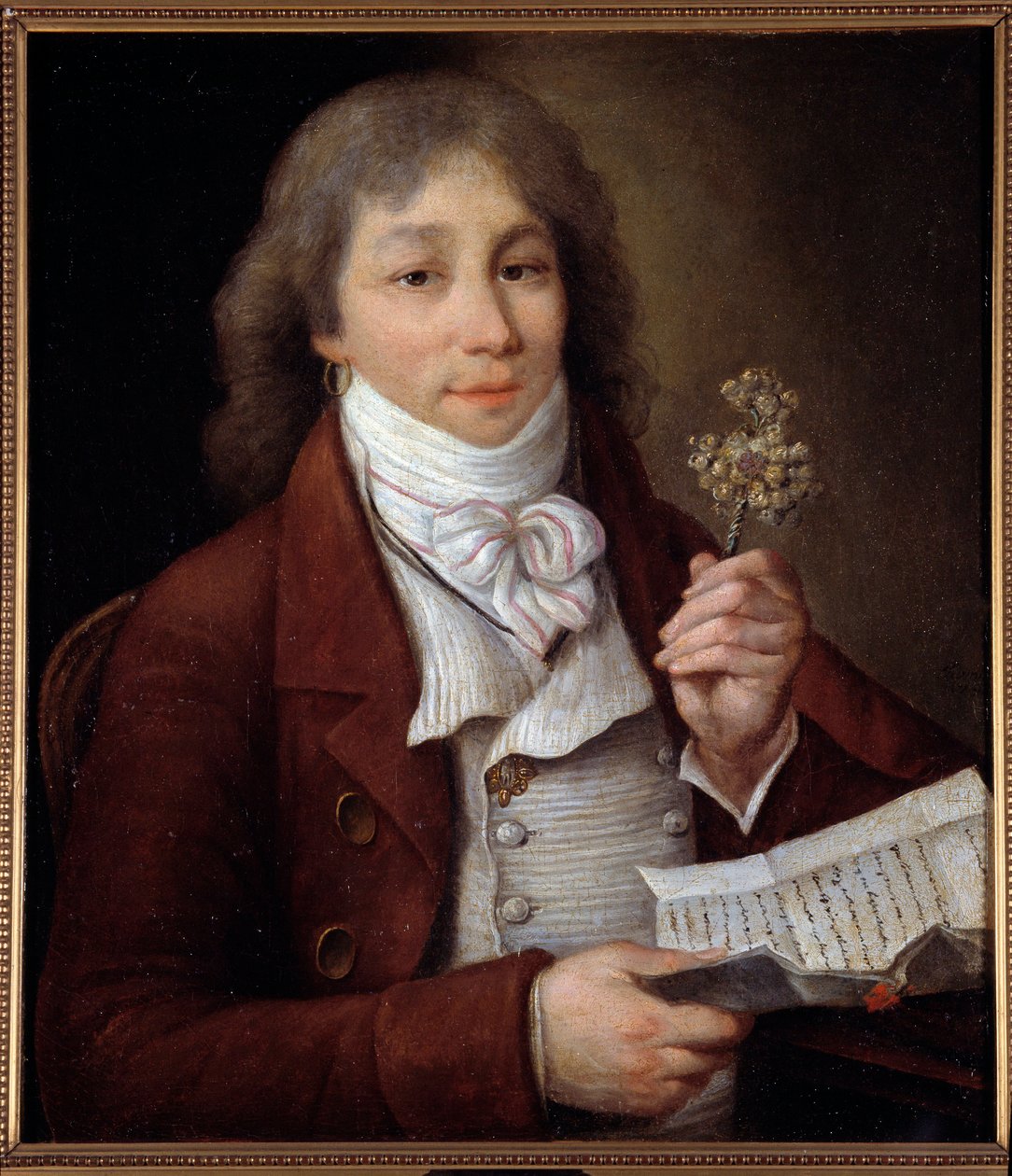 Portrait of Philippe Francois Nazaire Fabre dit Fabre d