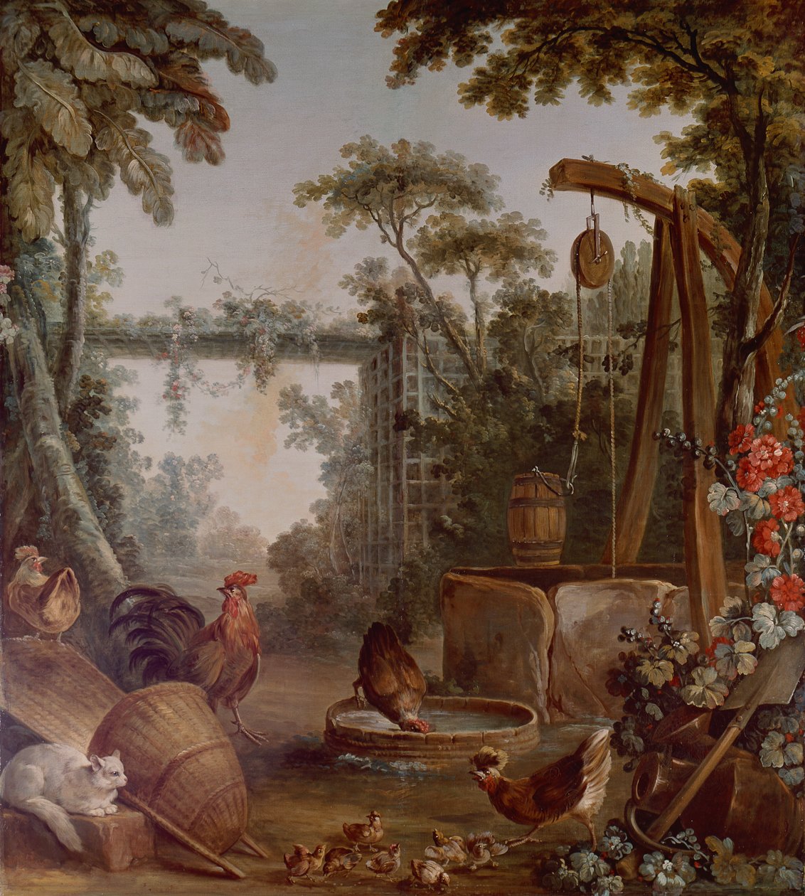 The Farmyard by François Boucher