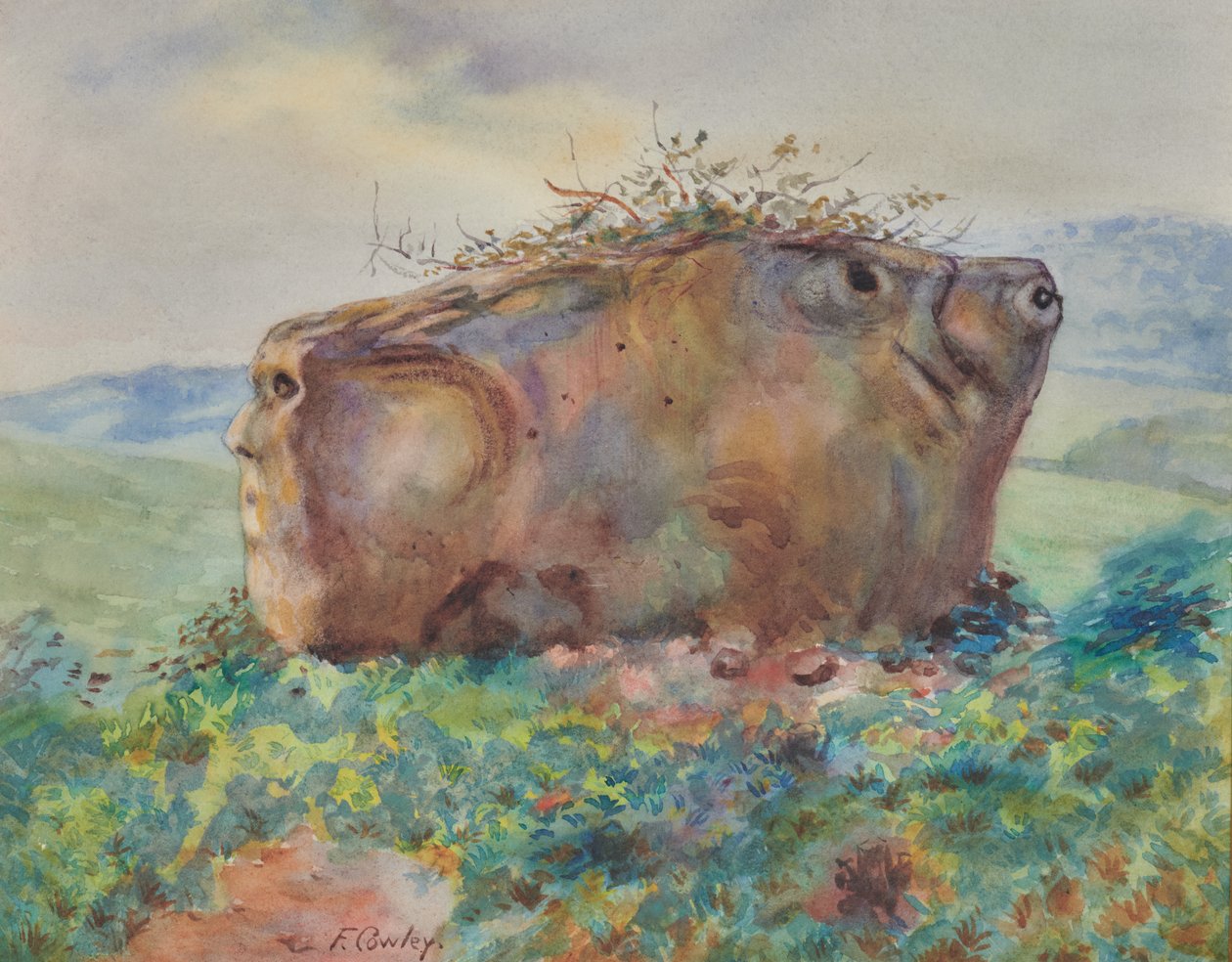 The White Horse Stone by Frank Cowley