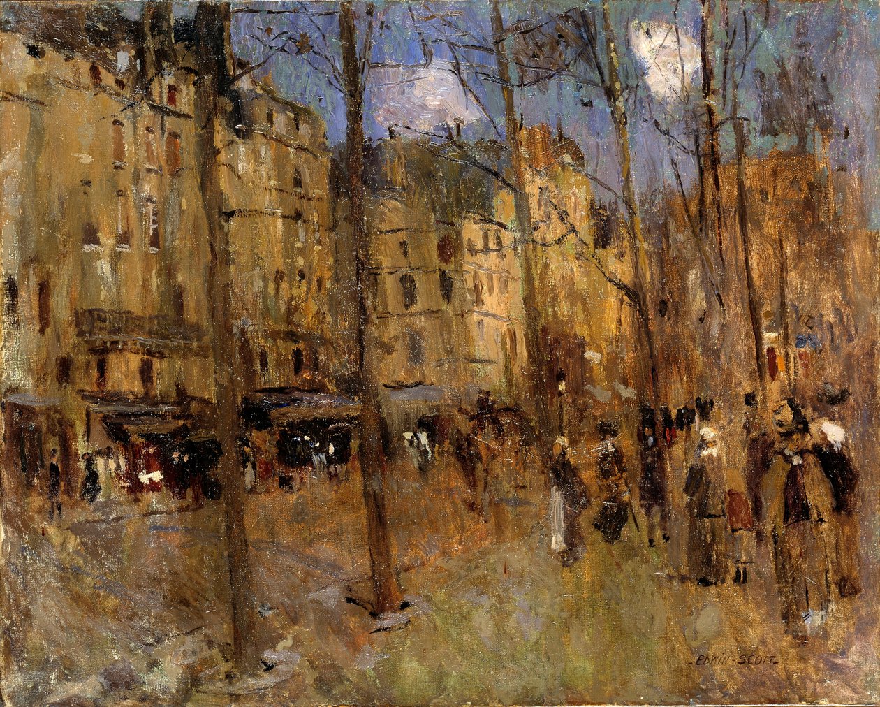 Boulevard St. Germain by Frank Edwin Scott