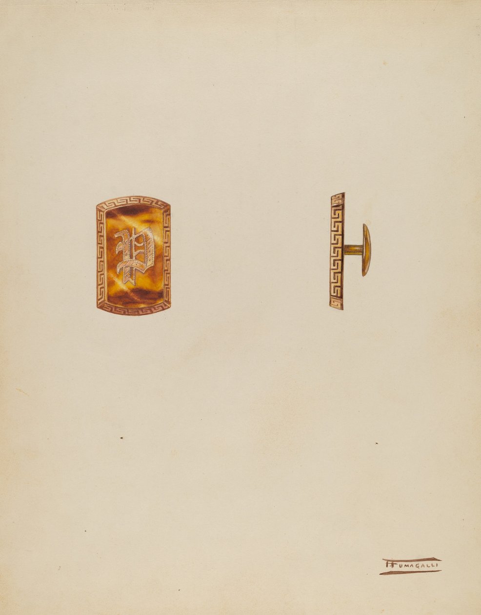 Cuff Buttons by Frank Fumagalli