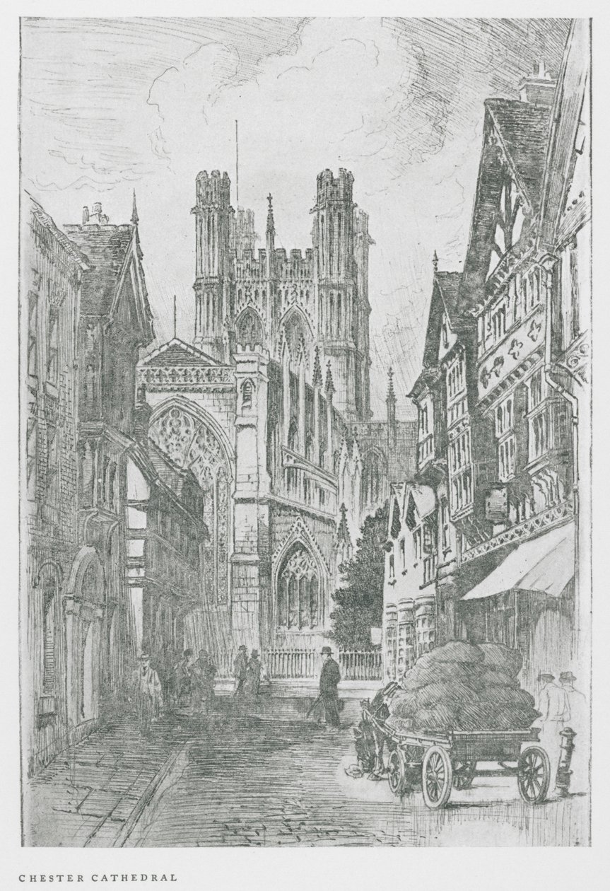 Chester Cathedral by Frank Greenwood