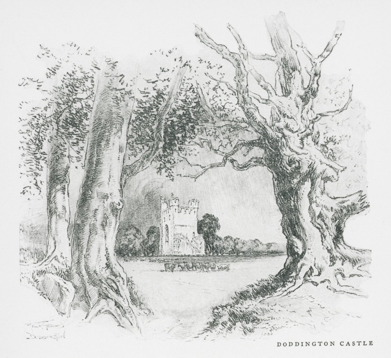 Doddington Castle by Frank Greenwood