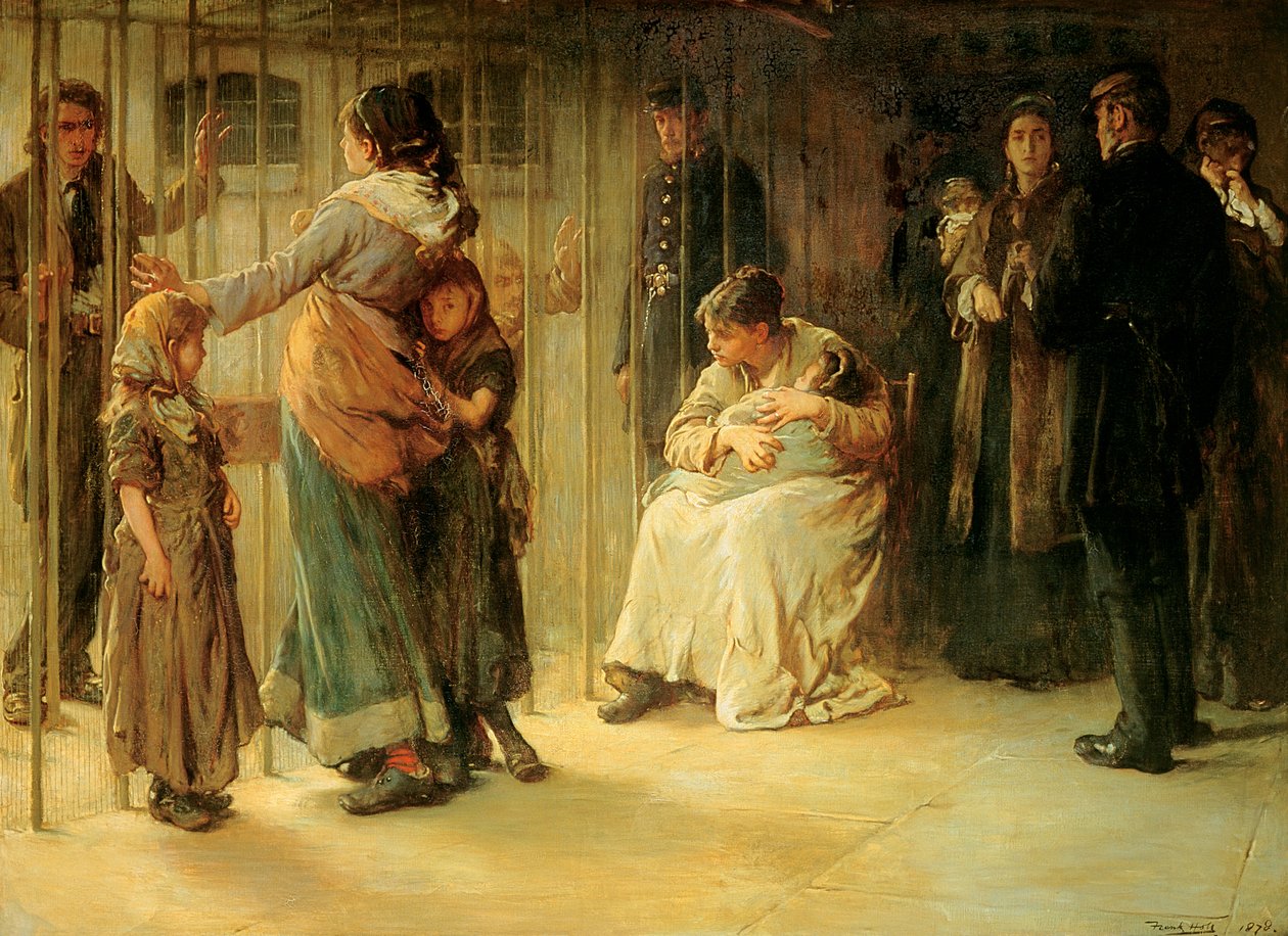 Newgate: Committed for Trial, 1878 by Frank Holl