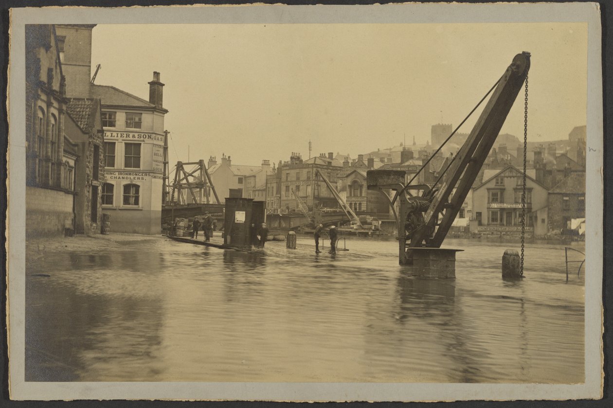 Flooded Street by Frank Meadow Sutcliffe