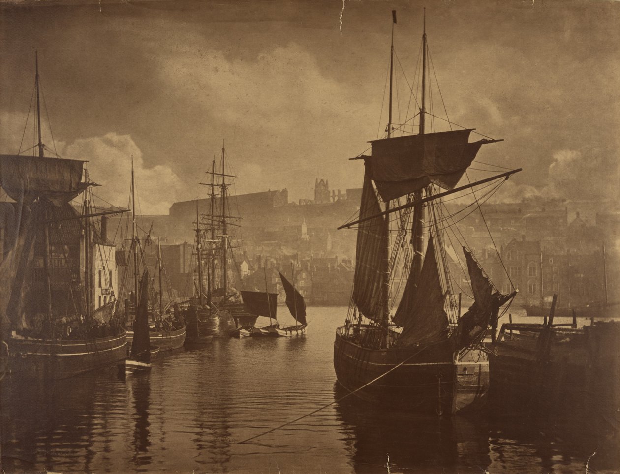 The Dock End, Whitby by Frank Meadow Sutcliffe