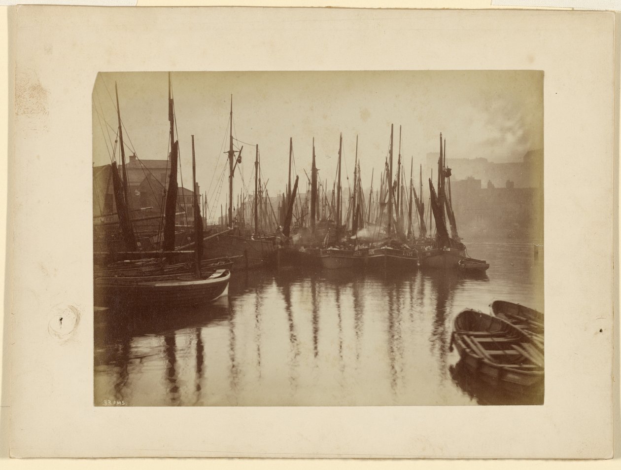 Whitby Harbor by Frank Meadow Sutcliffe