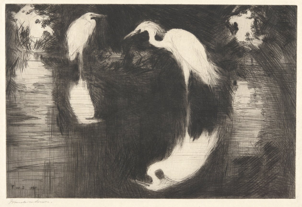 Dark Pool by Frank Weston Benson
