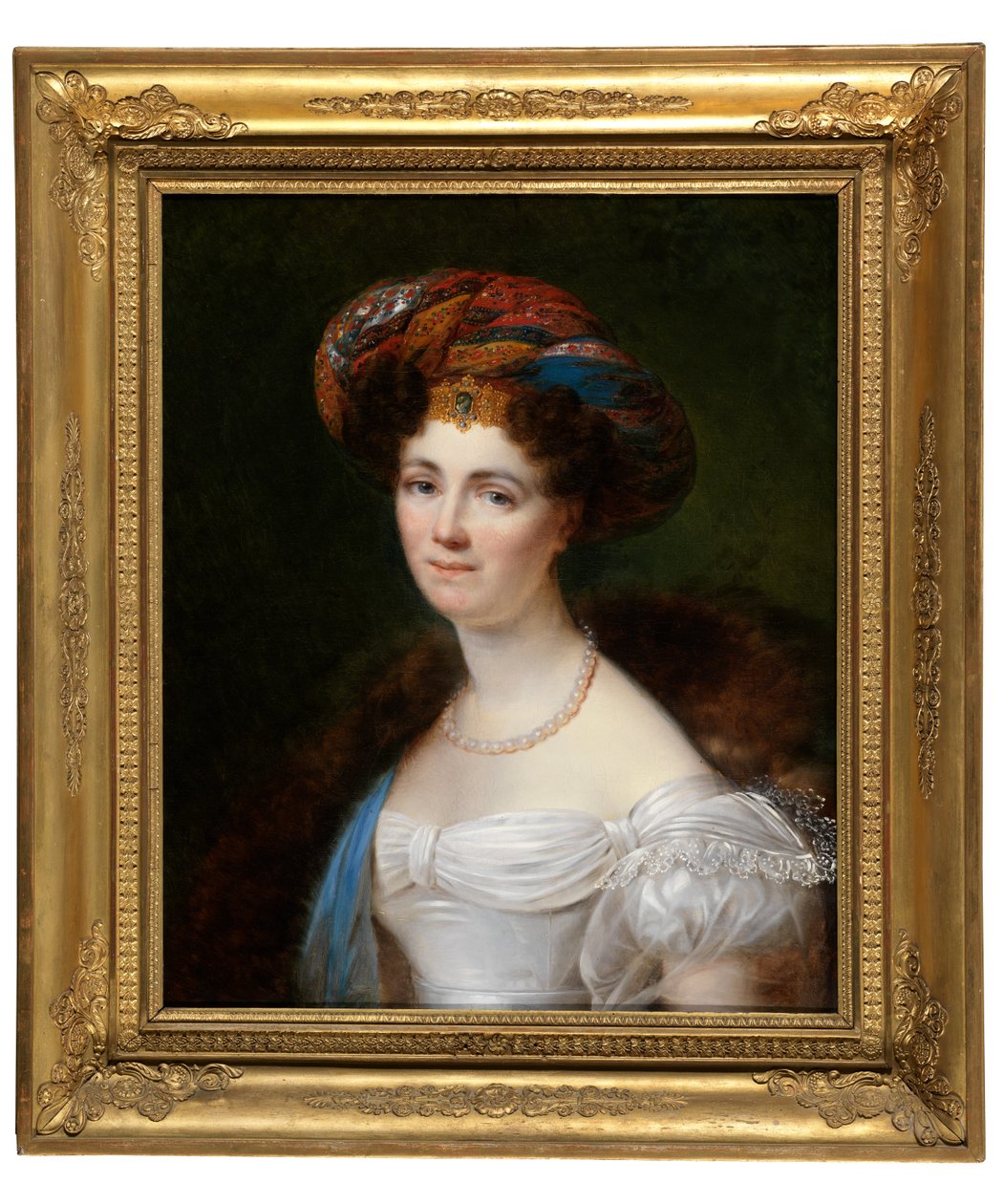 Portrait of Josephine Victoire Meslier-Duvey by François Joseph Kinsoen