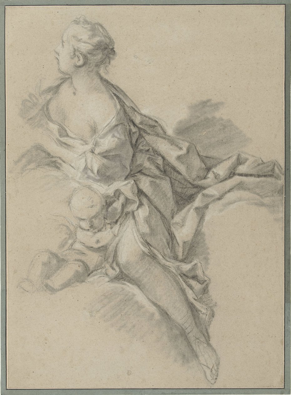Study of a Woman (Clytia); Preparatory Study for 