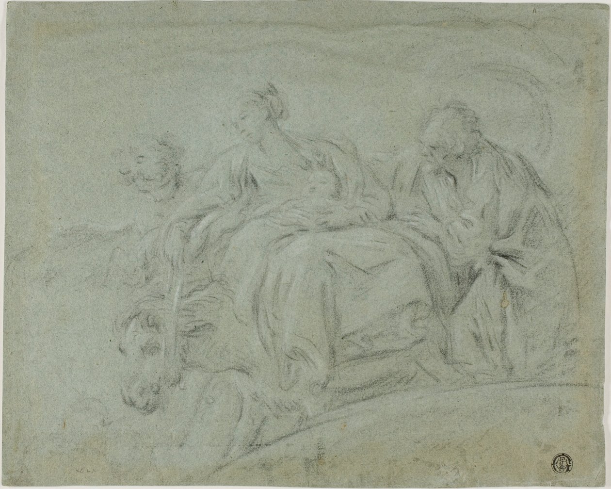 Flight into Egypt by François Boucher