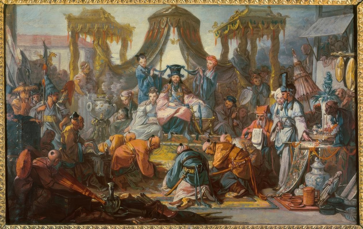 The Audience of the Emperor of China by François Boucher