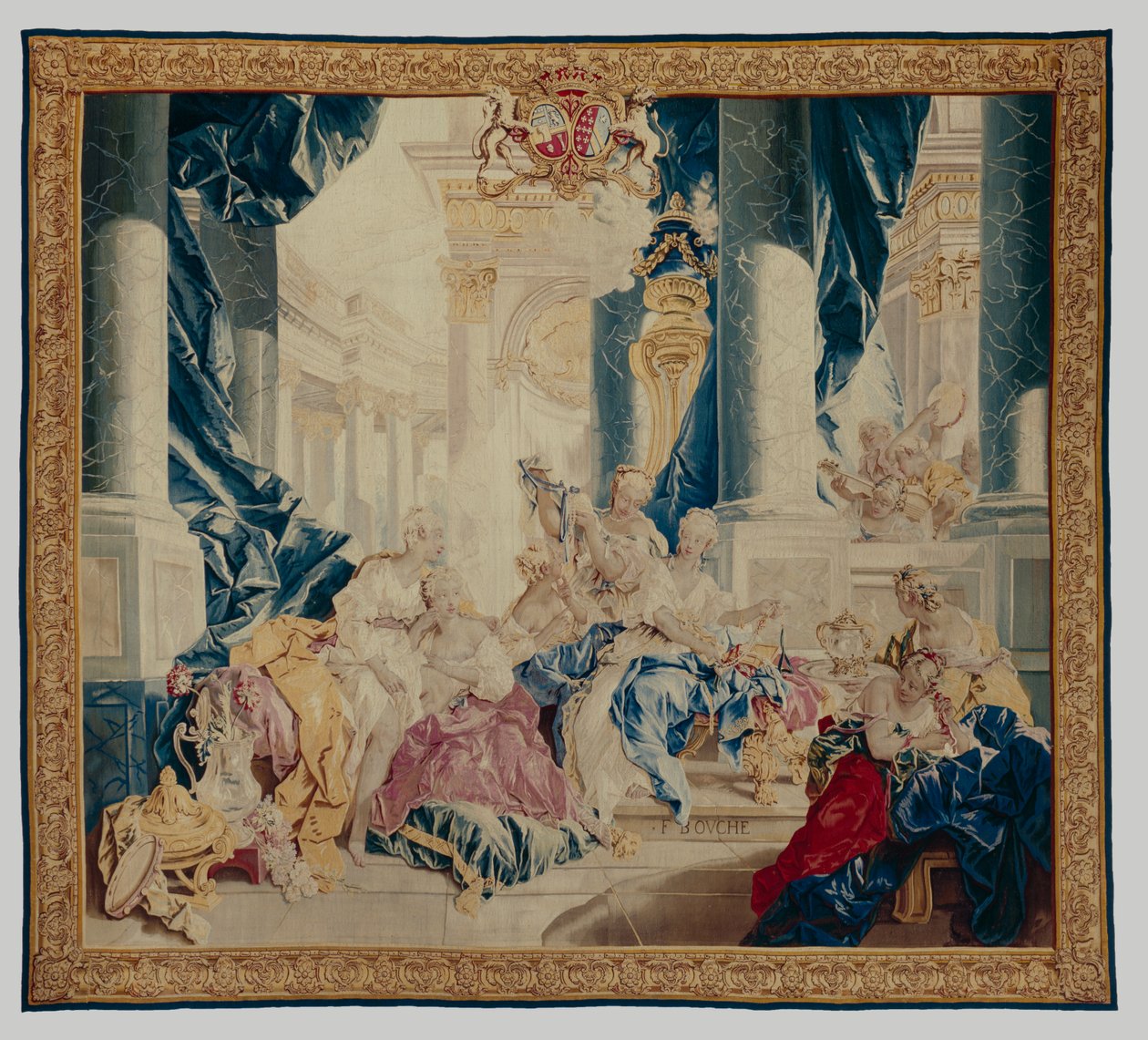 Psyche Displaying Her Treasures to Her Sisters by François Boucher